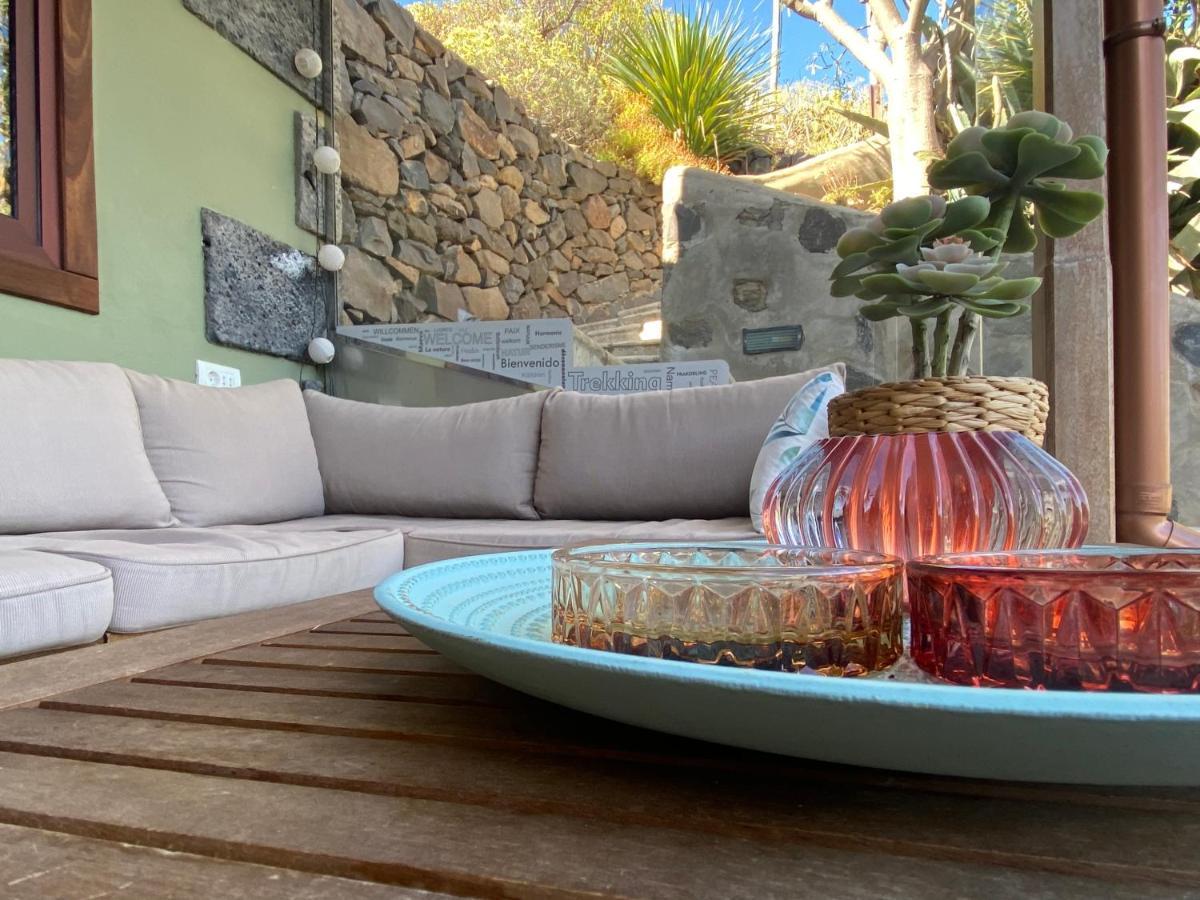El Pirguan Holiday House, Your Oasis In La Gomera Vallehermoso Eksteriør billede
